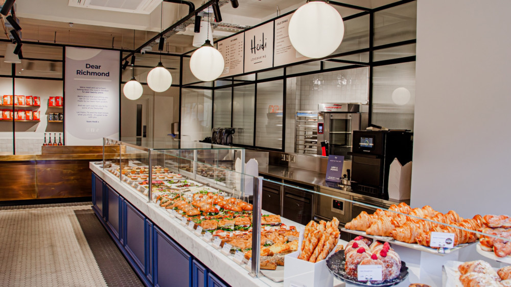 Heidi Bakery has opened in Richmond station (credit: Heidi Bakery).