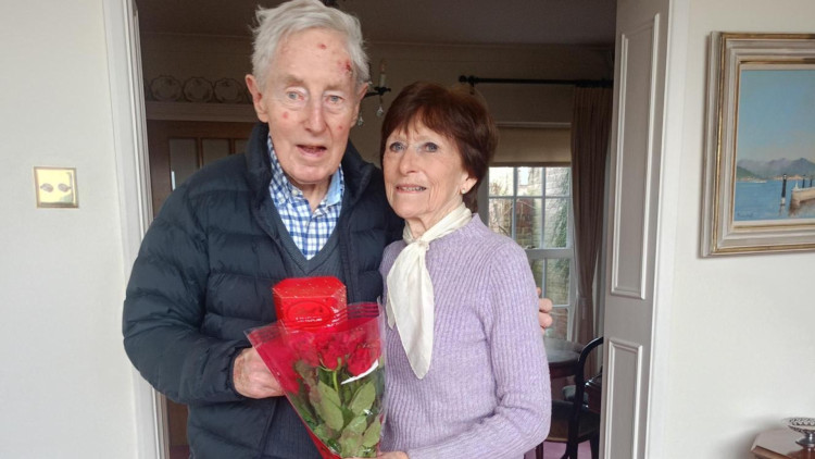 Christine and Tony first met at a wedding in 1966 and have been together ever since (credit: Image supplied).