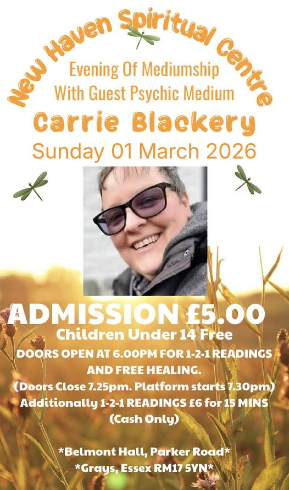 Carrie Blackery Medium & Healer