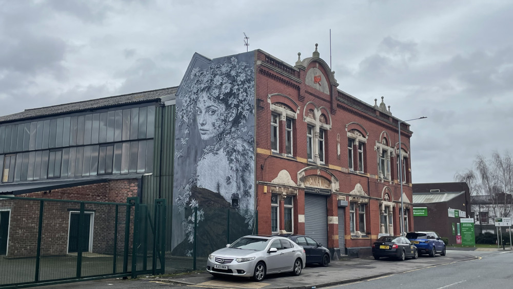 A new artwork titled 'Solitude' has appeared just outside Stockport town centre, created by internationally-acclaimed artists Snik (Image - Nub News)