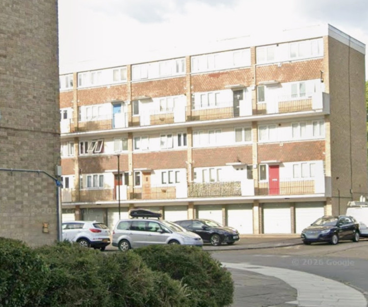 The explosion happened at Crief Court in Teddington (Image via Google Maps)