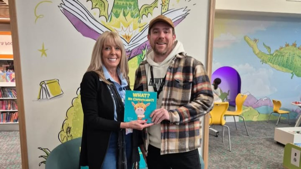 Author, Matthew Massey, will be visiting schools in the local area to read his new book (image via Matthew Massey)