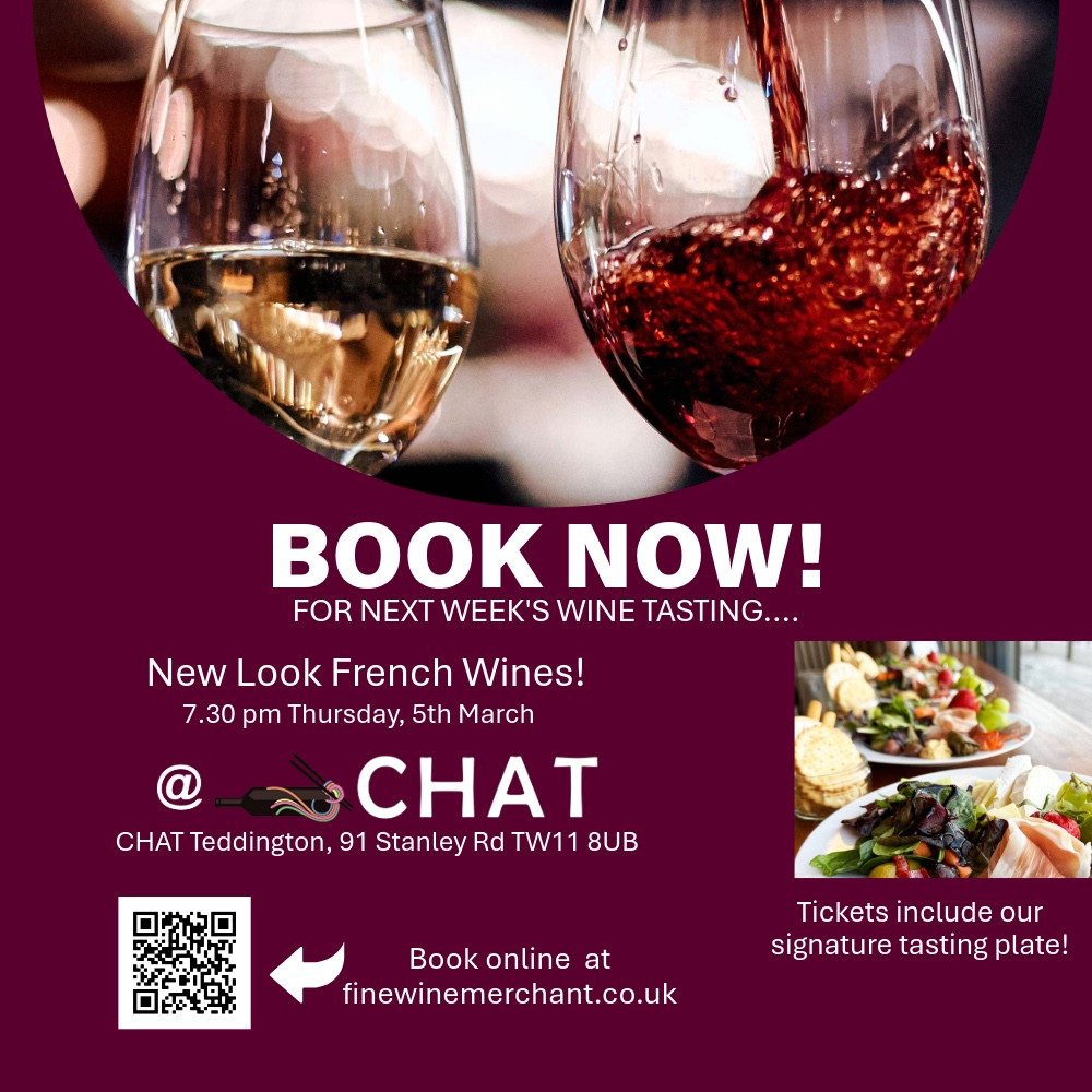 Tutored wine tasting: New Look French Wines!