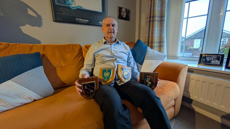 Jim Munro is the new chairman of the British Legion's Sandbach branch. (Photo: Nub News) 