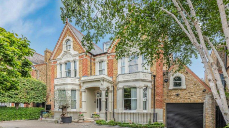 Step inside this seven-bedroom Victorian home in Barnes on the market (credit: Rightmove).