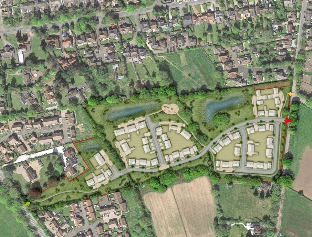 Proposed housing development could stop historic windmill from turning says campaigner (image via planning application)