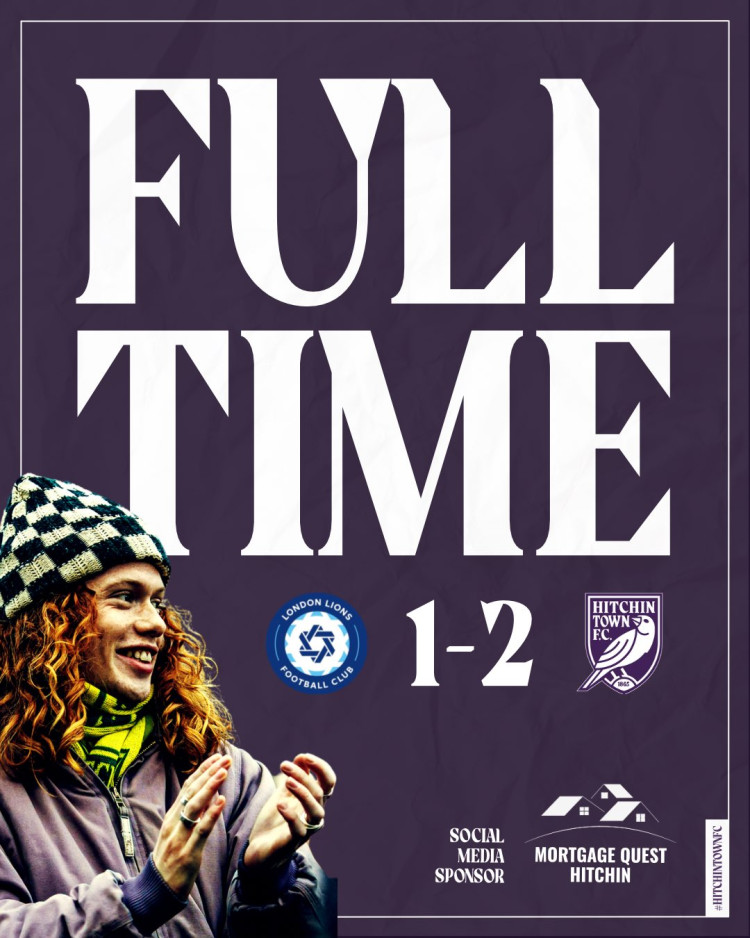 Hitchin are in the final of the Herts Senior Cup