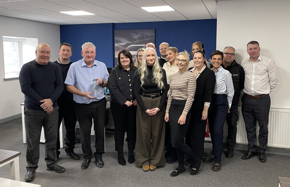 Swansway Motor Group was shortlisted in three categories at this year’s awards (image via Swansway)