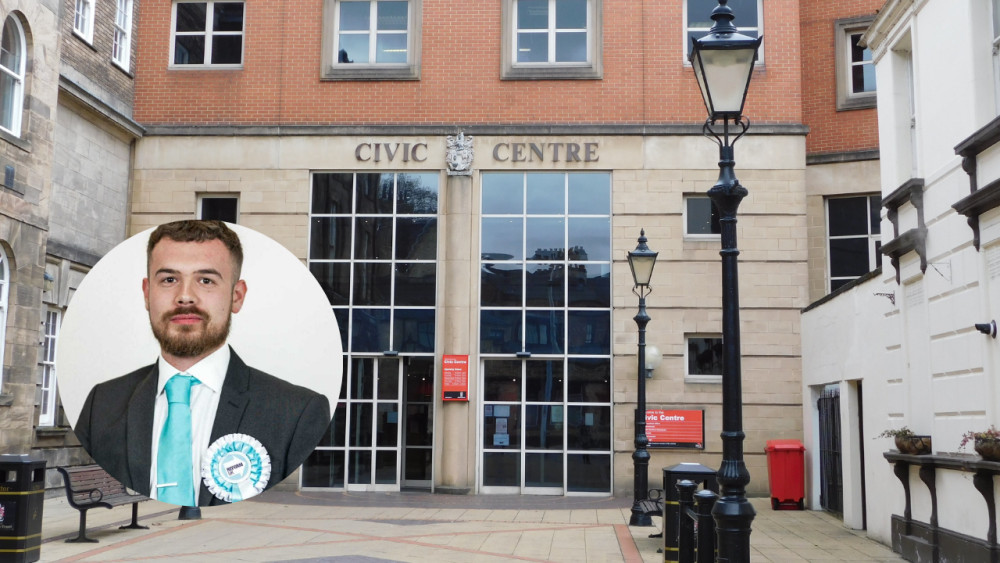 Reform councillor Luke Shenton accused Labour of wanting to ‘silence’ opposition parties (images via LDRS)