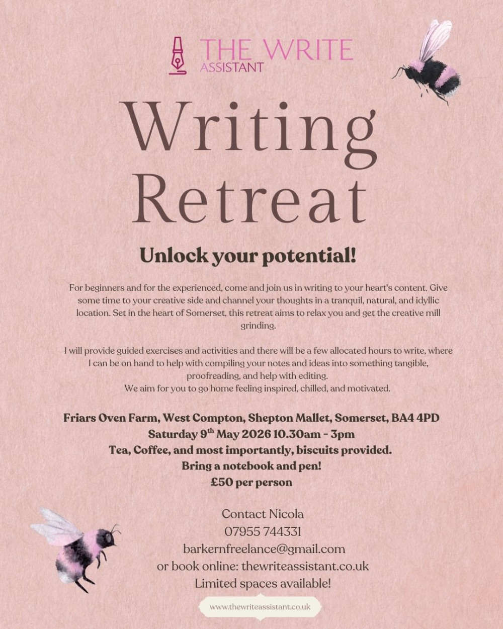 The Write Assistant Writers Retreat