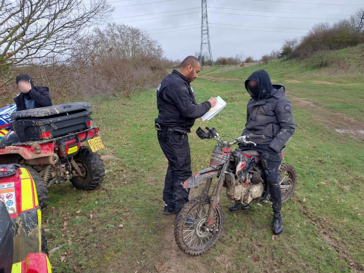 One of the riders held to account today. 