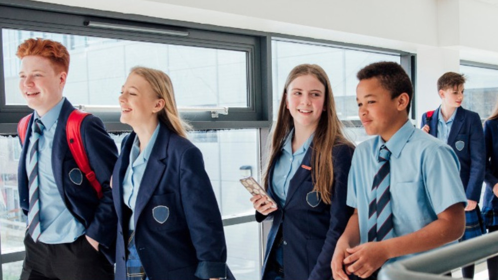 Children have been finding out which secondary school they will be going to next academic year (Credit: CEC)