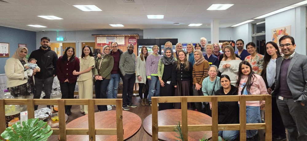 Staff at East Cheshire NHS Trust hosted an Iftar to raise funds for two important local causes (Credit: ECNHST)