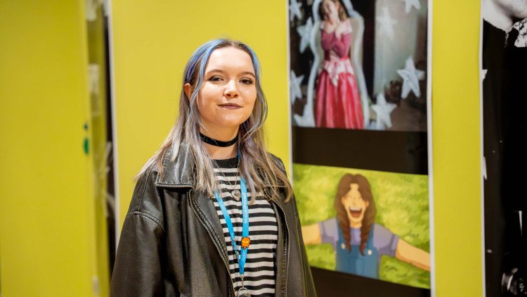 Ruby Dutton, NSCG student has been awarded a top prize at the 12th Moving Image Awards (images via NSCG)