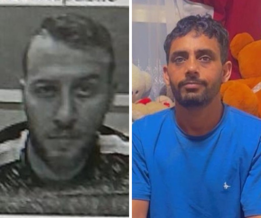 The Met is seeking public help in finding Bashar Al-Kadah (Left) after Yadvinder Satnam Singh died in Hounslow (Credit: Met Police)
