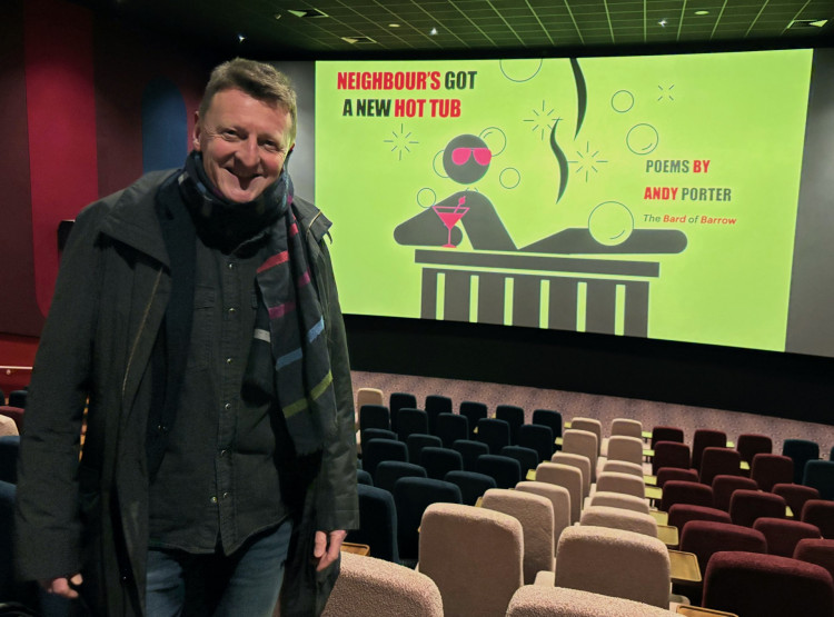 Poetry Event with Andy Porter, Poet in Residence at books on the walls