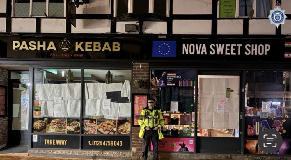 Police have closed down two shops in Chester (Image via: Cheshire Constabulary)