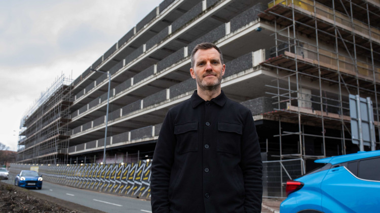 Capital & Centric co-founder Tim Heatley, said work began on the project in January 2026 and the result will be 'architecturally incredible' (image via SWNS)