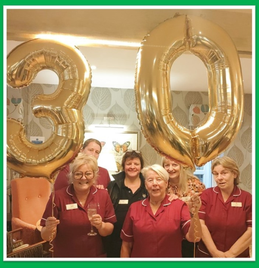 Richmond Villages Nantwich, St Josephs Way, recently celebrated its 30th anniversary with a special birthday party for its community (Photo: Supplied).