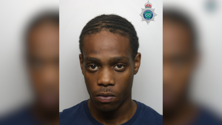 Mongameli Nyathi was sentenced to four years in prison at Stoke-on-Trent Crown Court (image via Staffordshire Police)