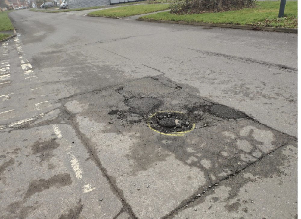 Warwickshire's Richard Fenwick defends quick pothole fixes, citing safety and efficiency, despite high complaints (image supplied)