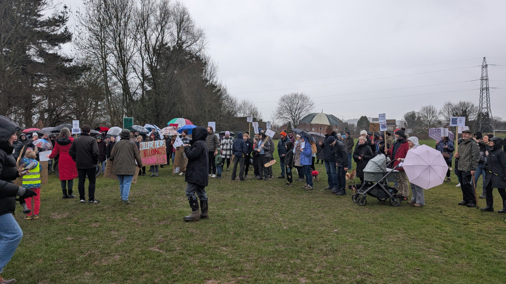 College Fields in Madeley has been used by generations of locals (image via LDRS)