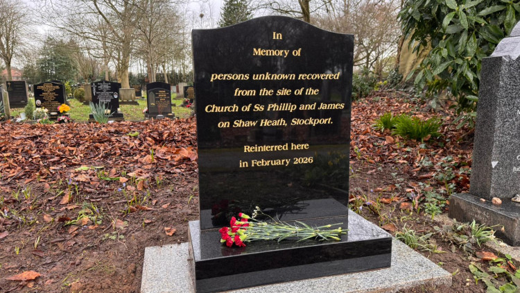 Historic human remains from the Victorian era have been reburied in Park Road Cemetery, after they were discovered during underground gas works (Image - Cadent)