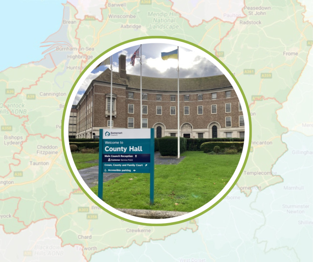 Somerset Council’s councillor count to drop from 110 to 96 by May 2027.