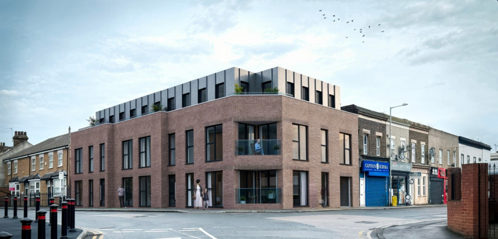 How the new development would have looked.