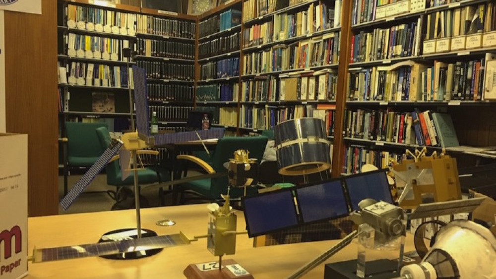 The Sentient Ones has been included in the library of the British Interplanetary Society (images via Brendan Nugent)