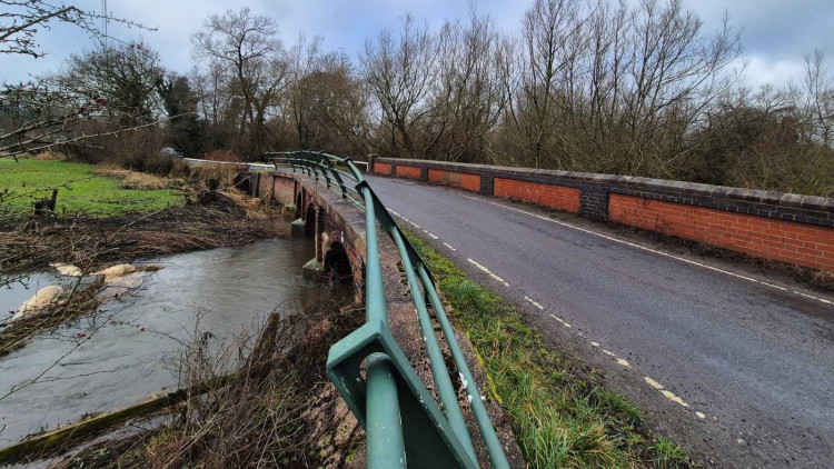 Barston Bridge which is at risk of closure (image by Sam Greenway)