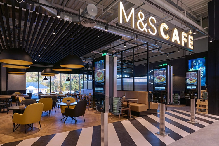 Lakeside's M&S cafe