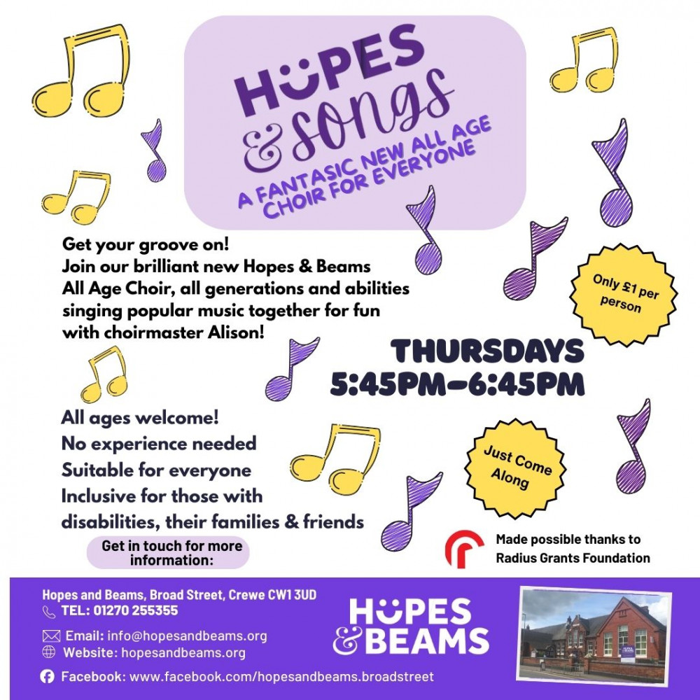 Hopes & Songs All Age Inclusive Community Choir