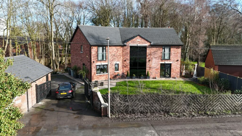 The five-bedroom detached home on Wrenbury Road, Aston (Photo: James Du Pavey).
