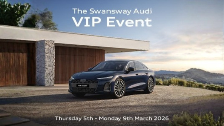 The Swansway Audi VIP Event at Stoke Audi (image via Swansway)