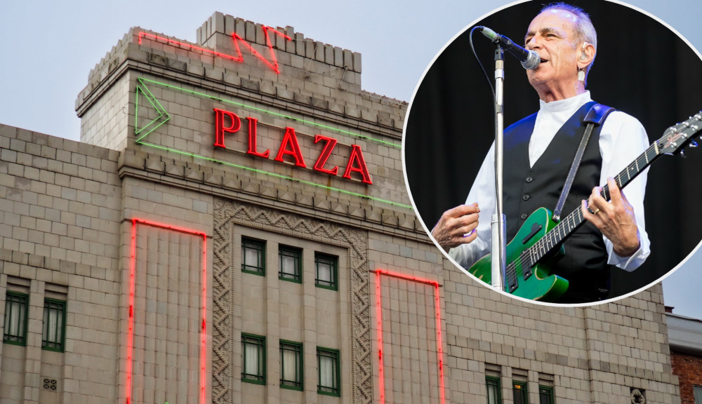 Rock legend Francis Rossi, the sole continuous member of Status Quo, is appearing at Stockport Plaza in October (Images - main: Leslie Kerwin / inset: Sven Mandel)