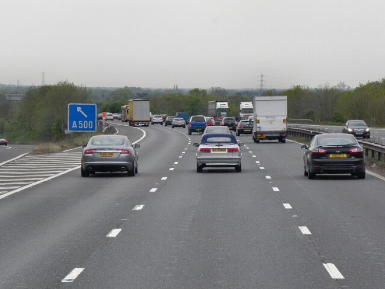 On Tuesday 3 March, Cheshire Police were called to reports of a serious crash on the M6 between junction 16 and junction 17 (Photo: Wiki Commons).