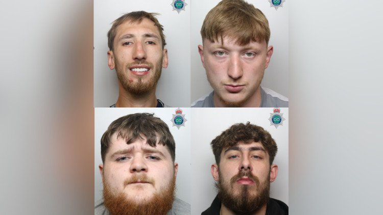 Top: Ryan Porter, Joshua Stanfield (left to right) Bottom: Benjamin Stanfield, Shea Rafferty (left to right)