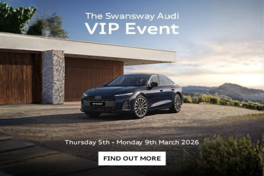 Our Motors Partner at Crewe Audi are delighted to bring you the Audi VIP Event as their Car of the Week (Photo: Swansway).