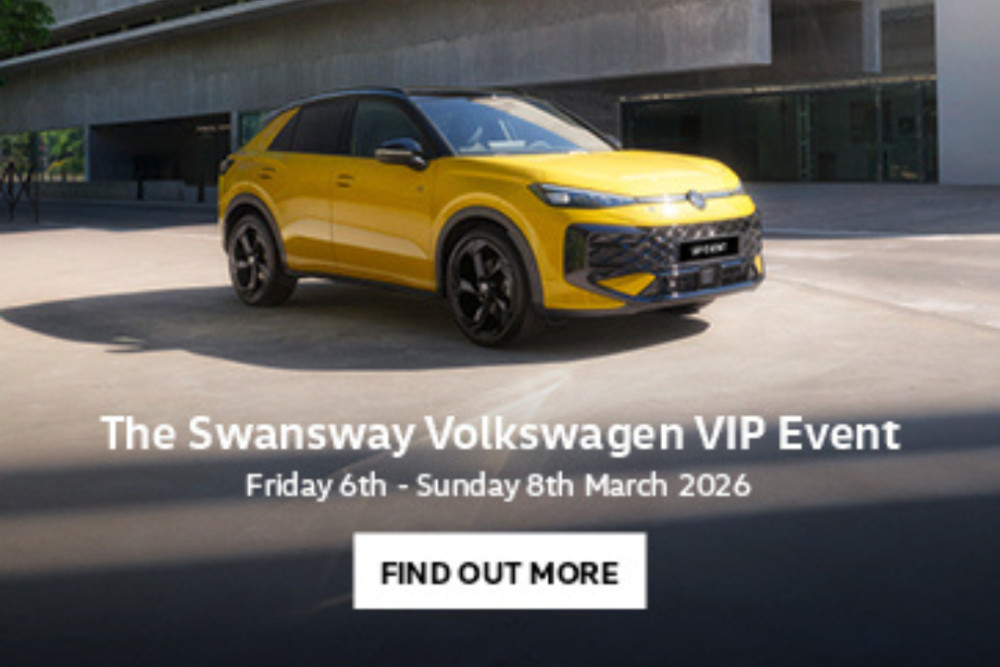 Our Motors Partner at Crewe Volkswagen are delighted to bring you the Volkswagen VIP Event as their Car of the Week (Photo: Swansway).
