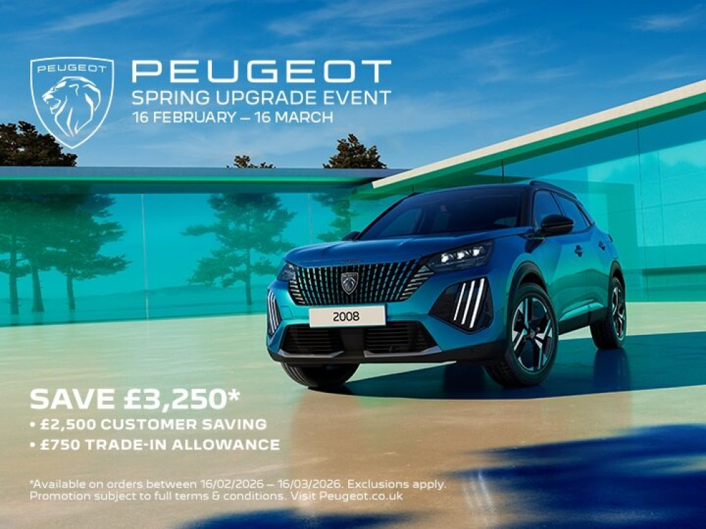 Spring Upgrade Event at Swansway Chester Peugeot