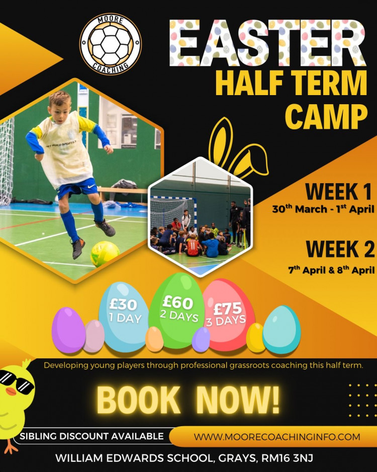 FOOTBALL EASTER HALF TERM CAMP