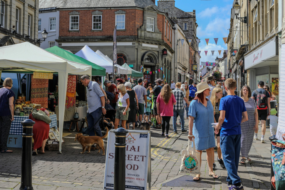 Shepton Mallet Sunday Market returns in 2026, starting 29 March. (File photo)