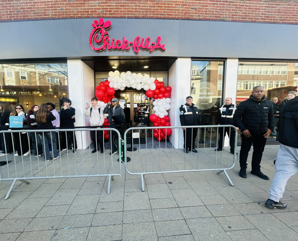 Chick-fil-A's new Kingston branch is located in is located in 90 Eden St, London KT1 1JD  (Credit: Tilly O'Brien)