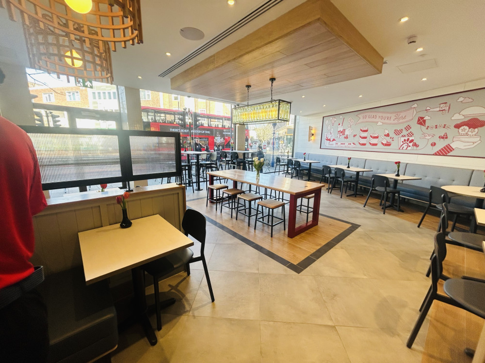 Chick-fil-A Kingston's ground floor dining area  (Credit: Tilly O'Brien)