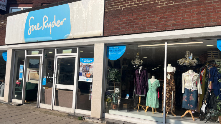 Charity shops along the high street in Twickenham are attracting a new wave of young shoppers as thrifting and vintage fashion grow in popularity (credit: Charlie Speed).