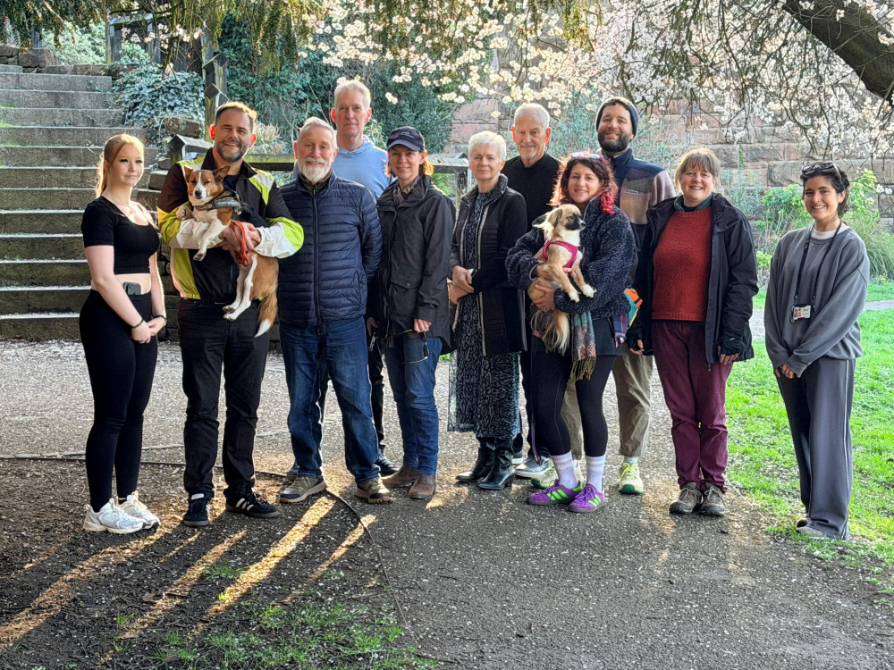 Residents are leading an initiative to restore formal borders at Water Tower Gardens in Chester (Image supplied)