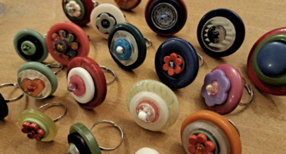 St John’s House in Warwick hosts a beginner-friendly workshop for making bead earrings and button rings, this Mother's Day.