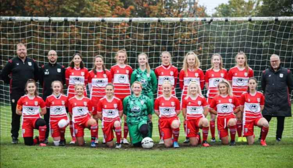 Tailored Sports design and manufacture kit for Crewe Alex U18 ladies elite development squad