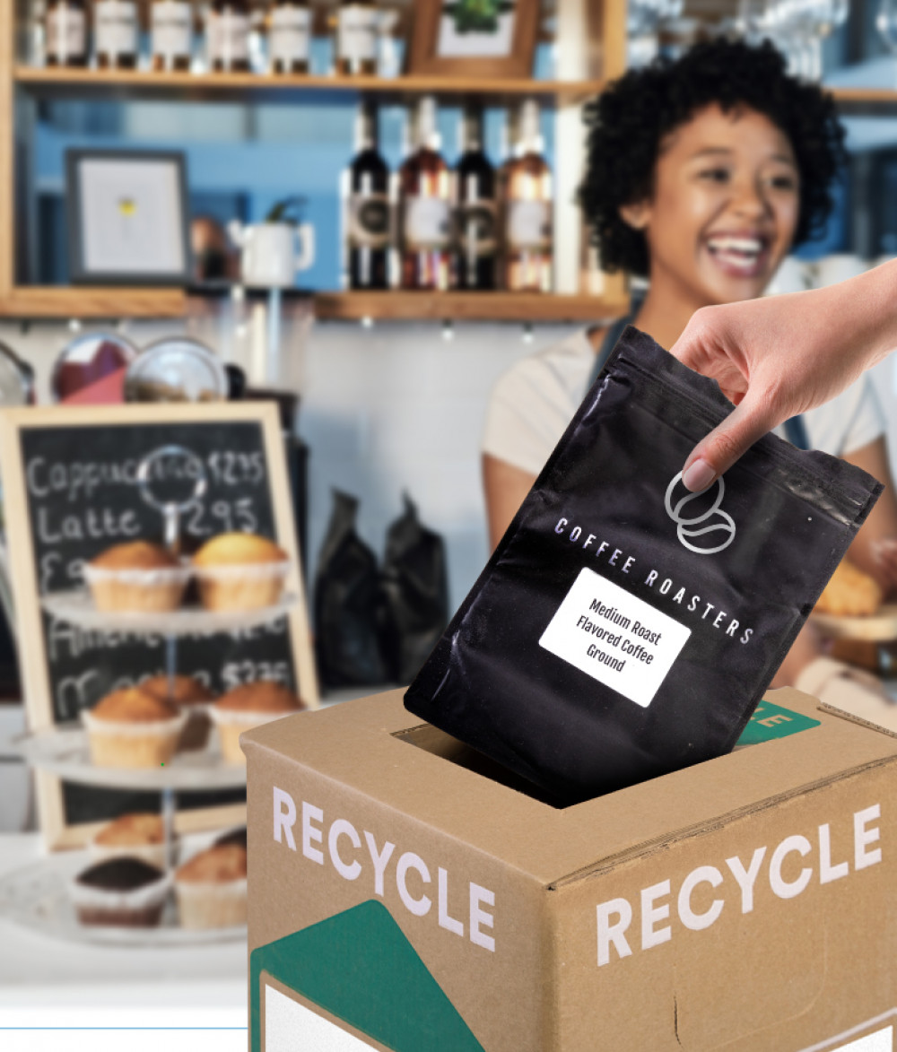 Choose a sustainable local coffee shop or introduce them to CafeCycle.